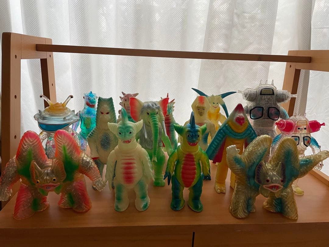 ブルマァク　特撮　蓄光　マルチ　ソフビ　ミラーマン