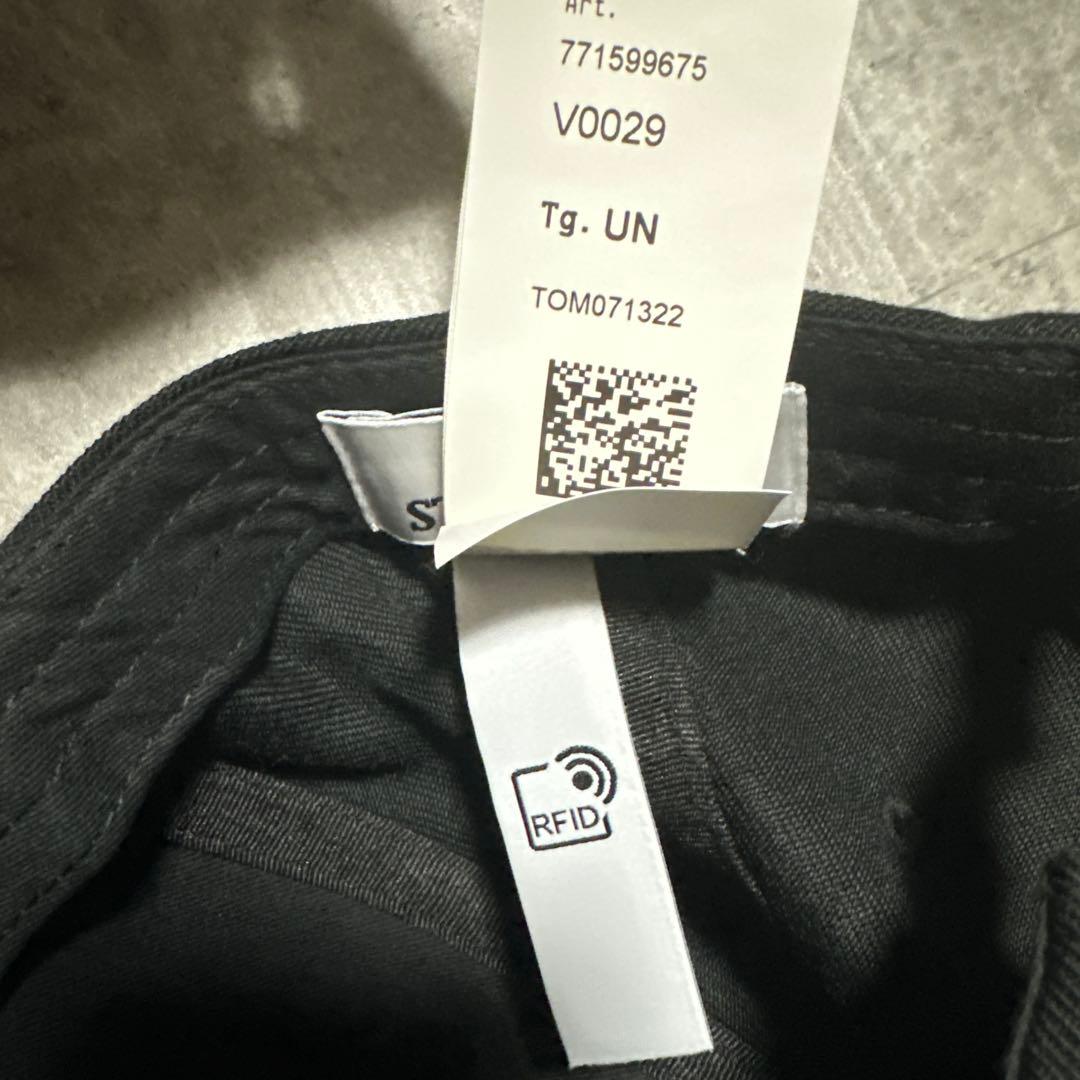 美品　STONE  ブラックキャップ