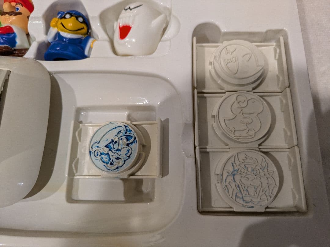 任天堂 1991 スーパーファミコン スーパーマリオワールド スタンプフィギュア