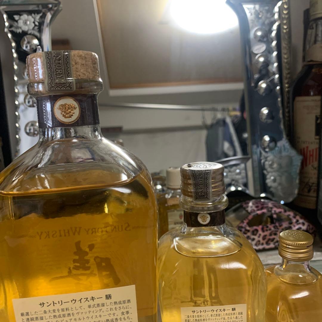 サントリー ピュアモルトウイスキー 640ml 180,50 ml セット