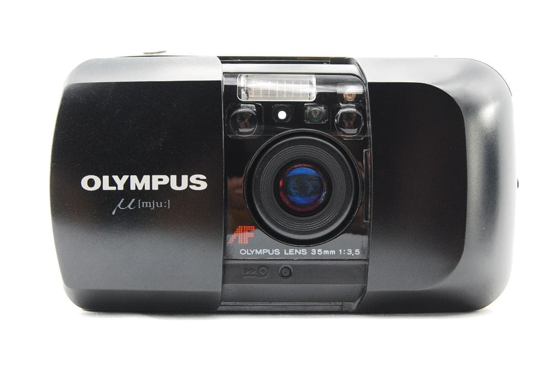 【美品】OLYMPUS μ ミュー 初代 BLACK 動作確認済