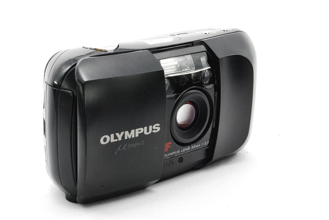 【美品】OLYMPUS μ ミュー 初代 BLACK 動作確認済