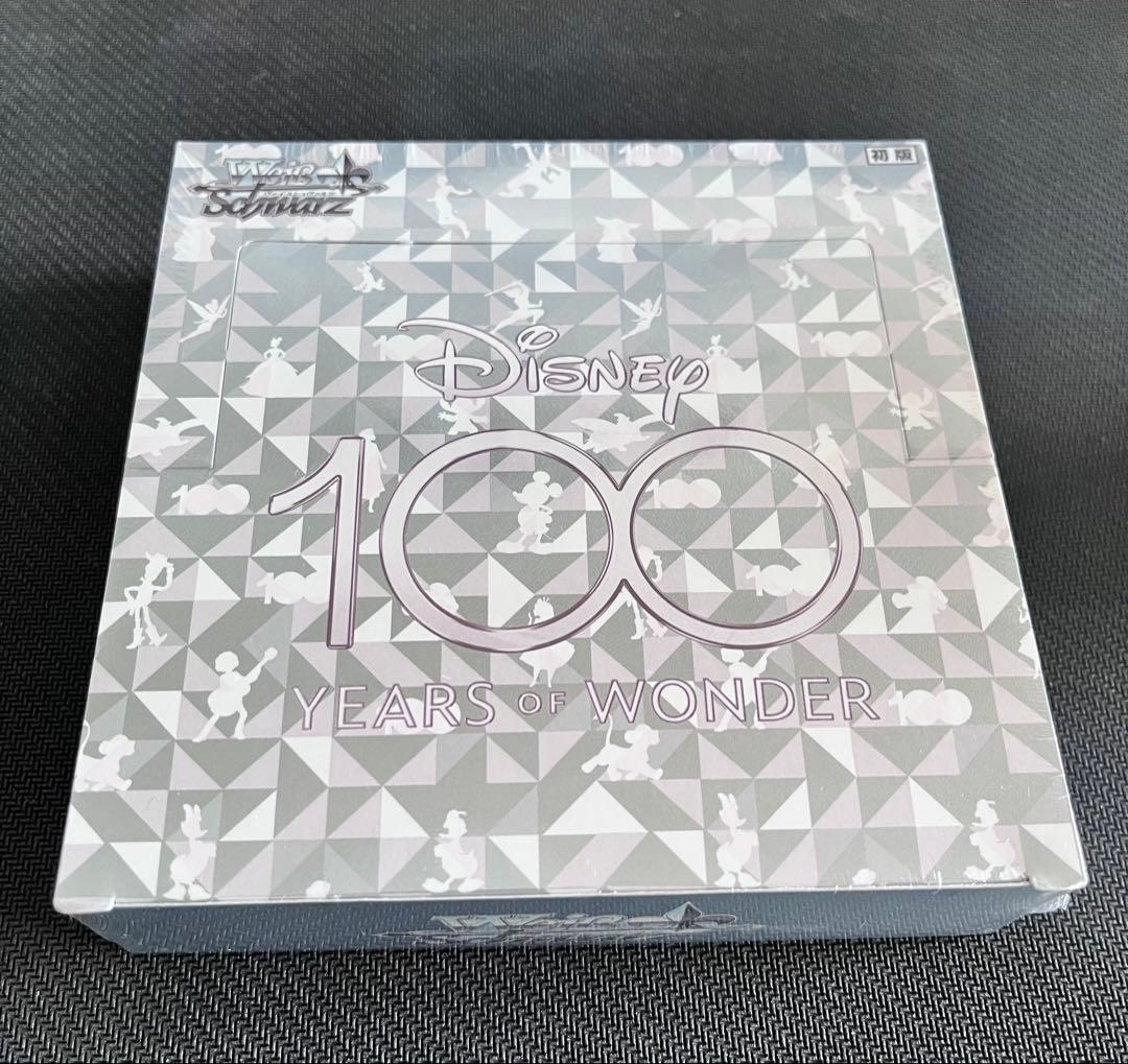 【初版】☆ディズニー100 ヴァイスシュヴァルツ新品未開封シュリンク付き☆