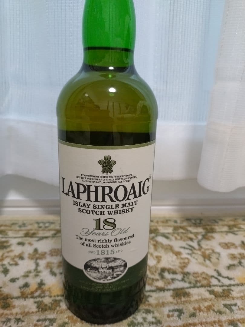 ラフロイグ18年　旧ラベル