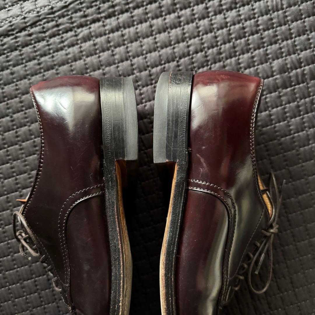 Alden　オールデン　Vチップ　コードバン　9D　バーガンディ