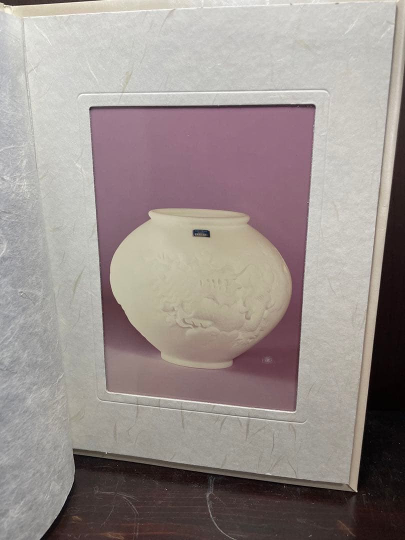 大理石製 龍彫刻ツボ 韓国統一教会 時代朝鮮美術 本品証明書付き