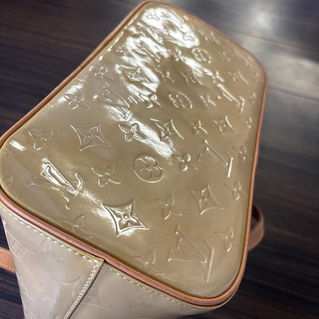 ルイビトン　エナメルバック(イエロー)