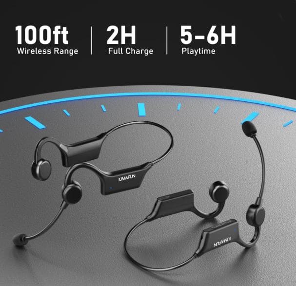 ワイヤレスマイク 2人用 2.4Gヘッドセット IP67防水