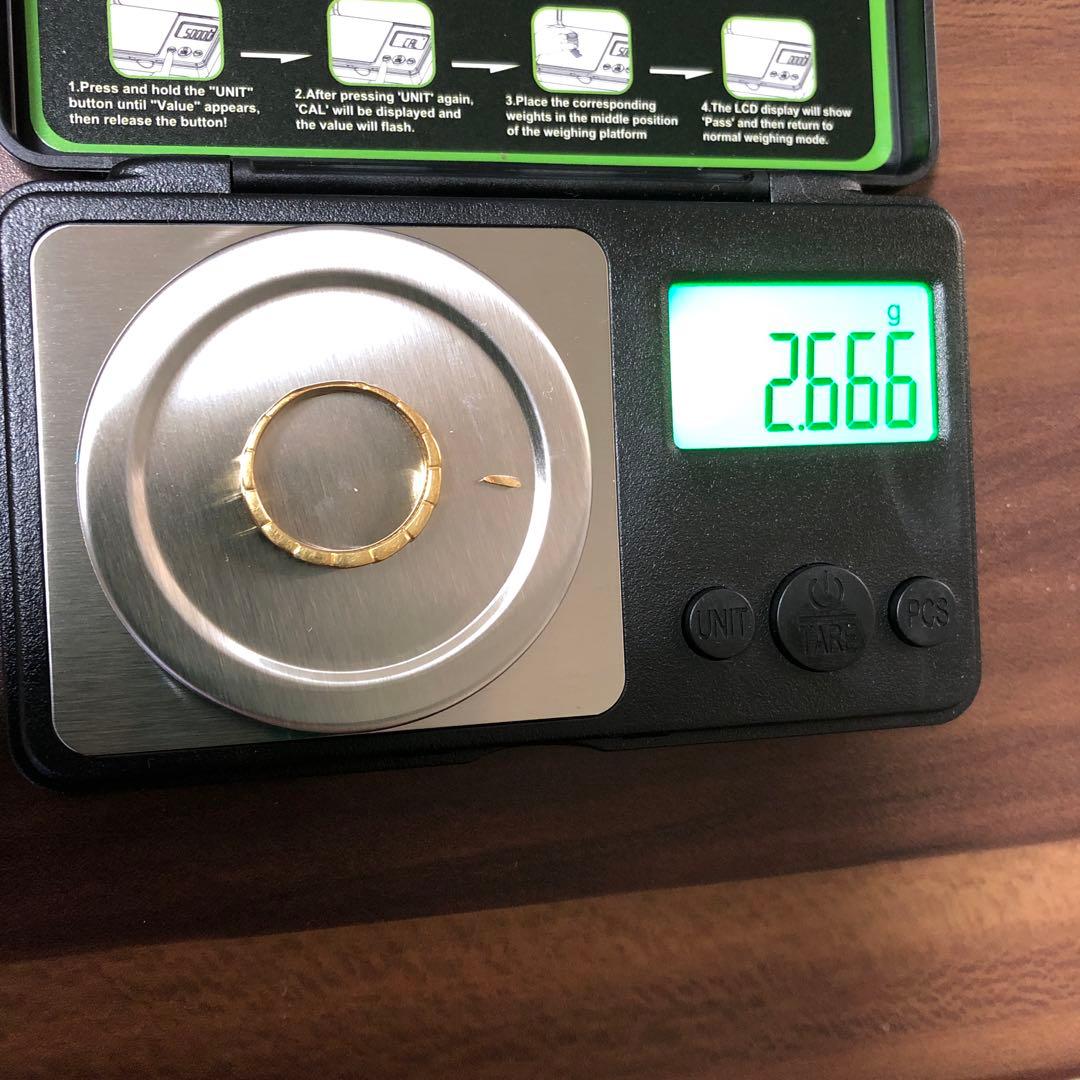 K18 指輪 リング 2.6g