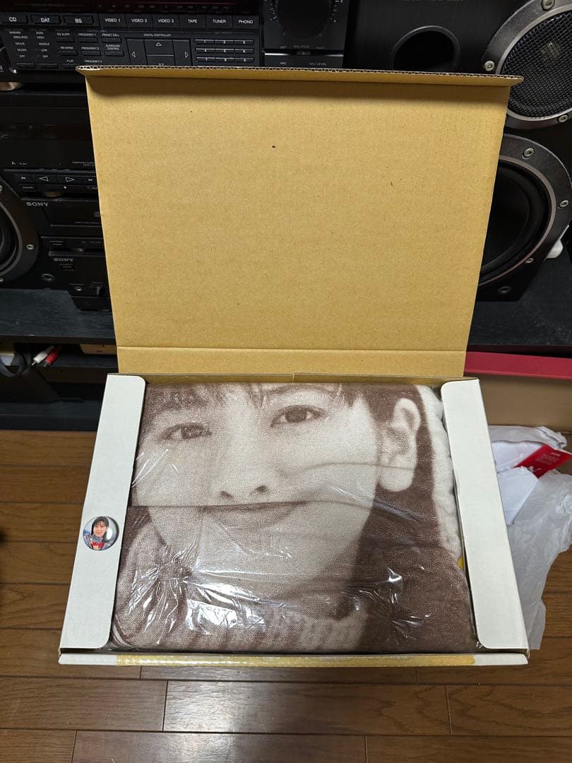 森高千里 BIGタオル／サイン入り非売 品 新品未使用品 入手困難稀少品