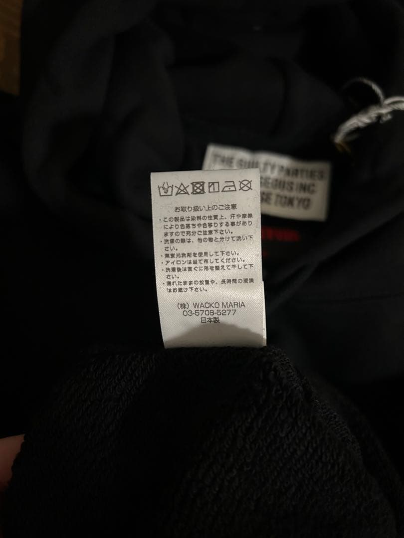 新品未使用タグ付き ワコマリア レザボアドッグス スウェットパーカー M