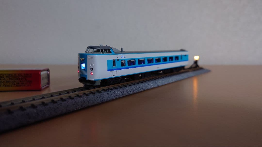 KATO 381系Sくろしお基本増結セット、動力ユニット台車セット