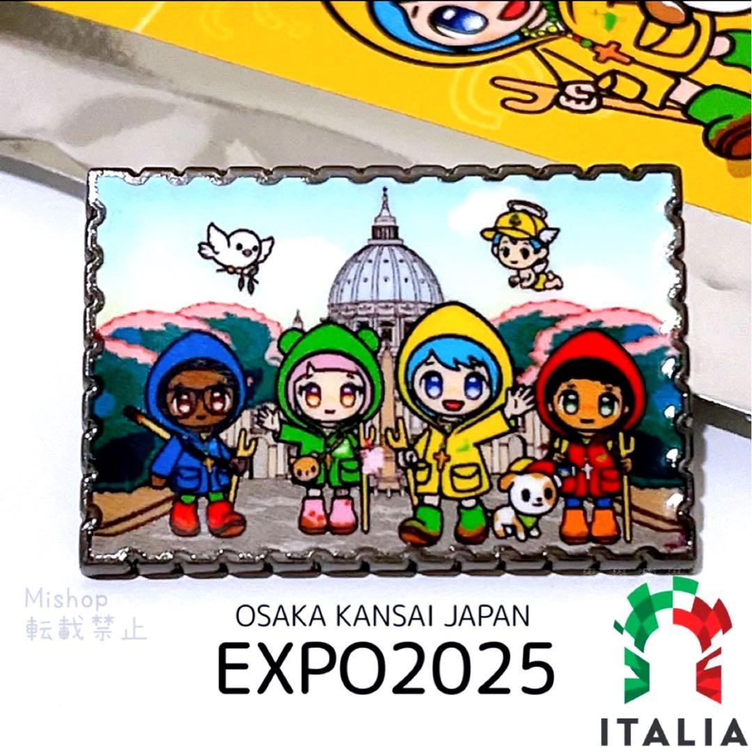 万博 バチカン イタリア館 パビリオン ピンバッジ ピンズ ピンバッチ ルーチェ