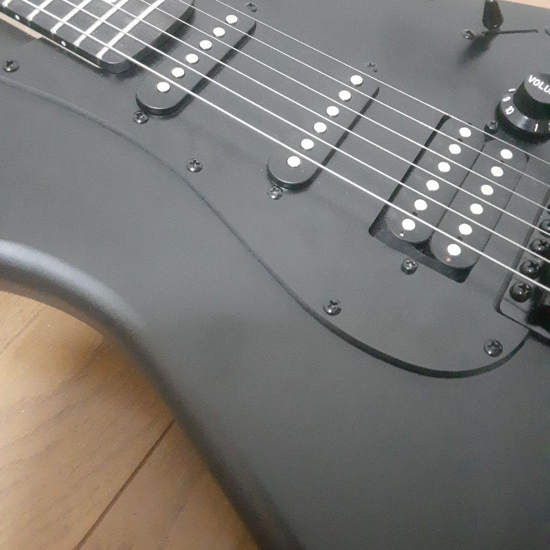 美品SELDER エレキギター マッドブラック 22フレット
