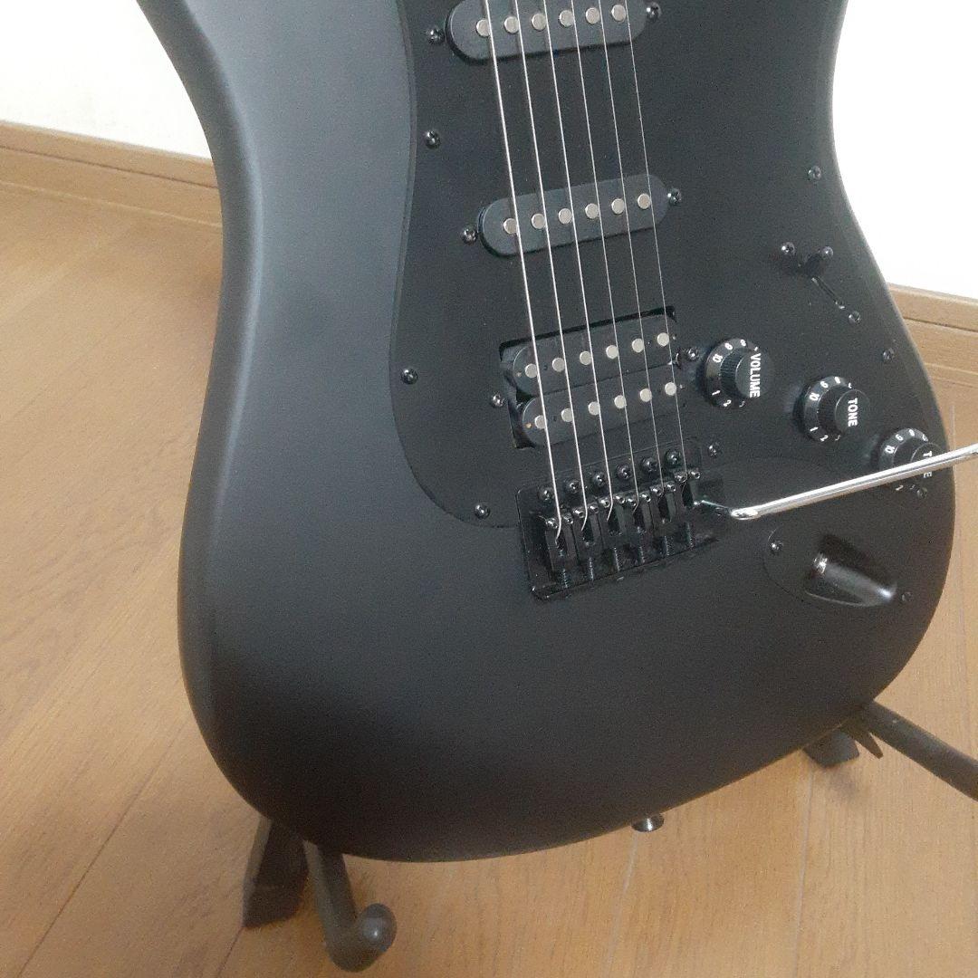 美品SELDER エレキギター マッドブラック 22フレット