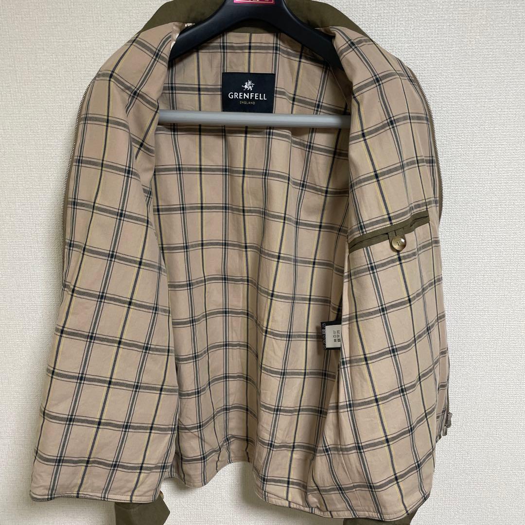 英国製　GRENFELL ゴルファー　リネン　38