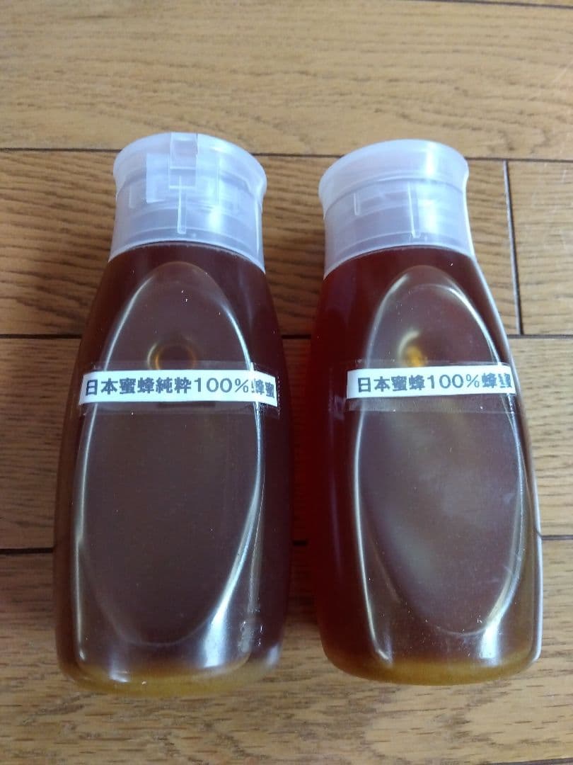 日本ミツバチ100％純粋蜜