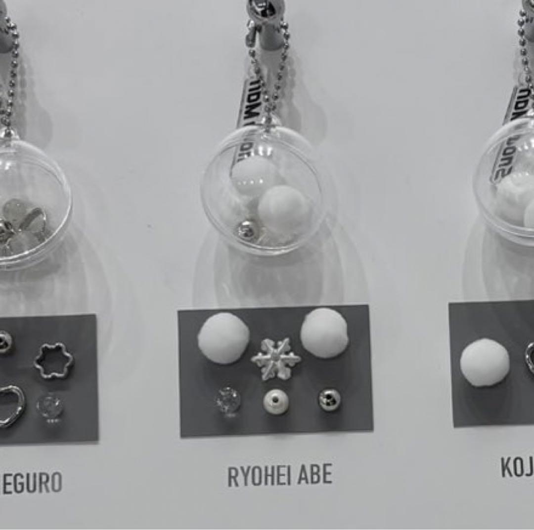 阿部亮平 オリジナルキーリング スノードーム Man 1st POPUP