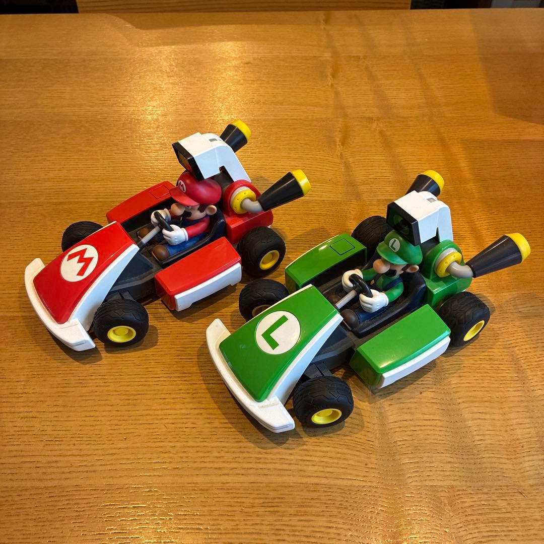 マリオ ルイージ カートラジコン2体セット
