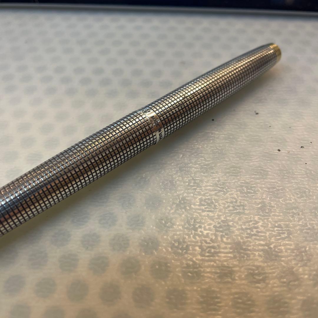 パーカー シズレ スターリングシルバー 万年筆 14金