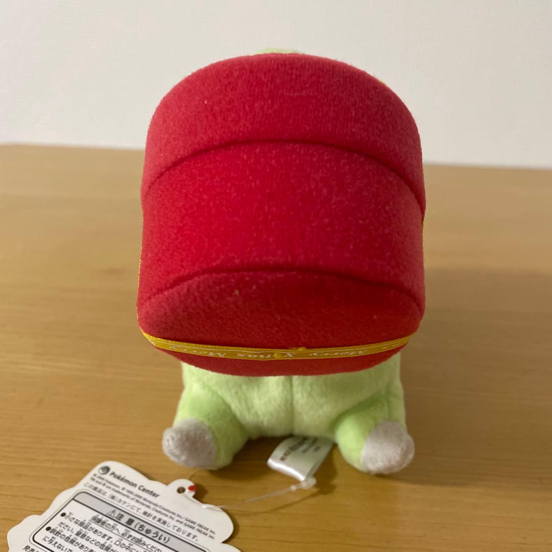 2009年 ポケモンセンター限定 クリスマス チコリータ　ぬいぐるみ タグ