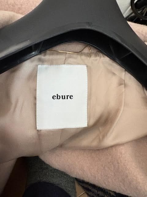 ebure ウール チェスターコート 36