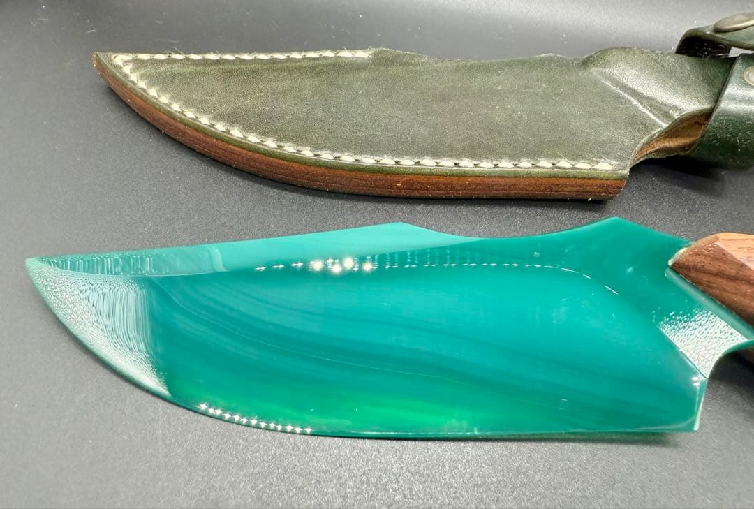 [一点物] 精霊石の御守り刀　北林竹二 氏作 ストーンナイフ