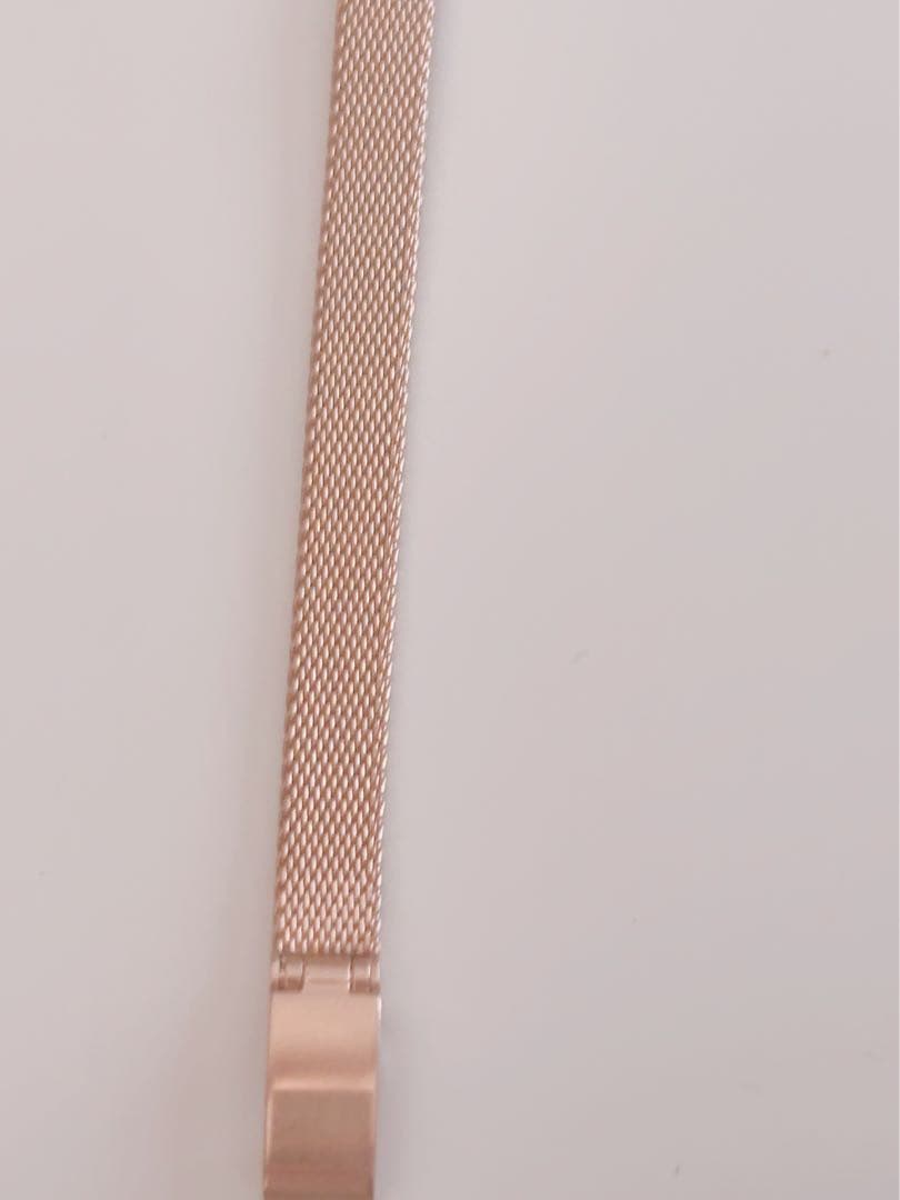 美品NOJESS ノジェスジュエリーウォッチダイヤモンドメッシュベルト稼働品