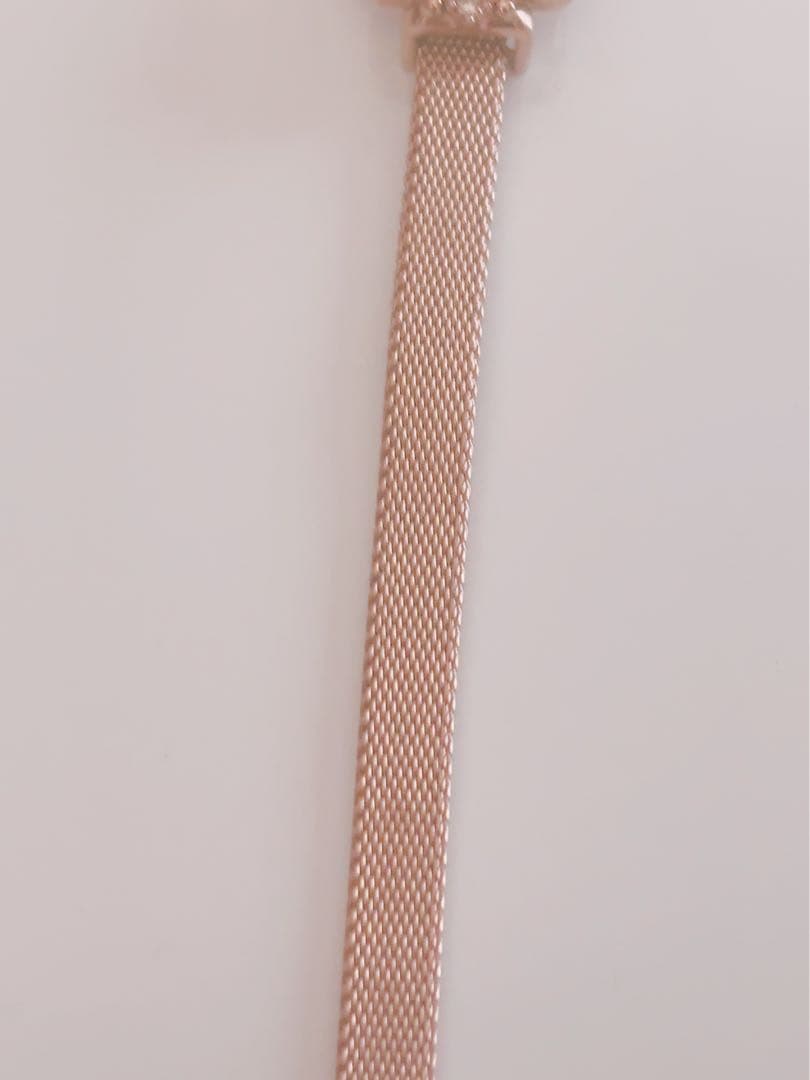 美品NOJESS ノジェスジュエリーウォッチダイヤモンドメッシュベルト稼働品