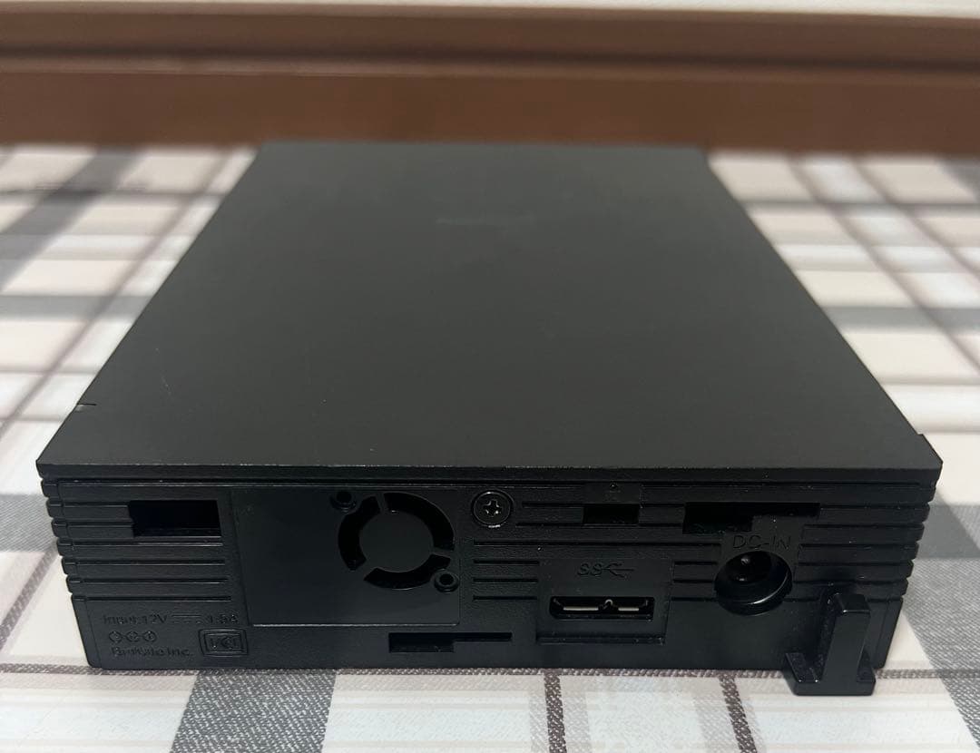 BUFFALO HD-AD4U3外付けHDDブラック4TB