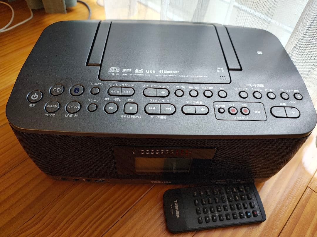 TOSHIBA ポータブルCDプレーヤー TYCWX90