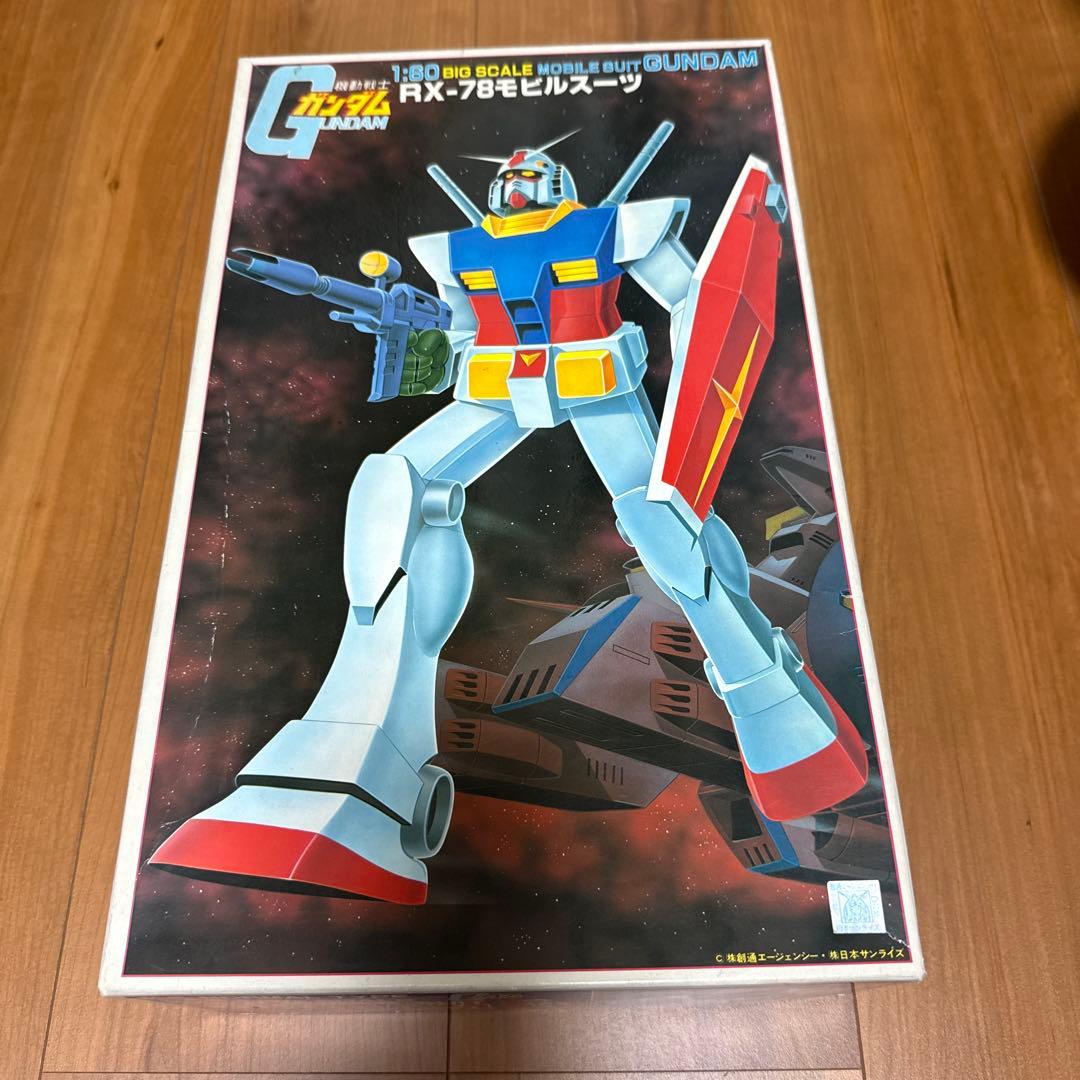 当時 /機動戦士ガンダム1/60 RX-78 ガンダム/ガンプラ旧キット