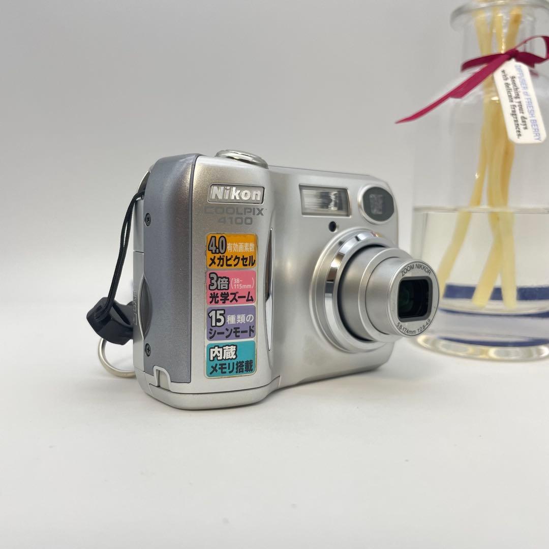スマホ転送OK✨Nikon coolpix 4100✨動作確認済 単三電池♪
