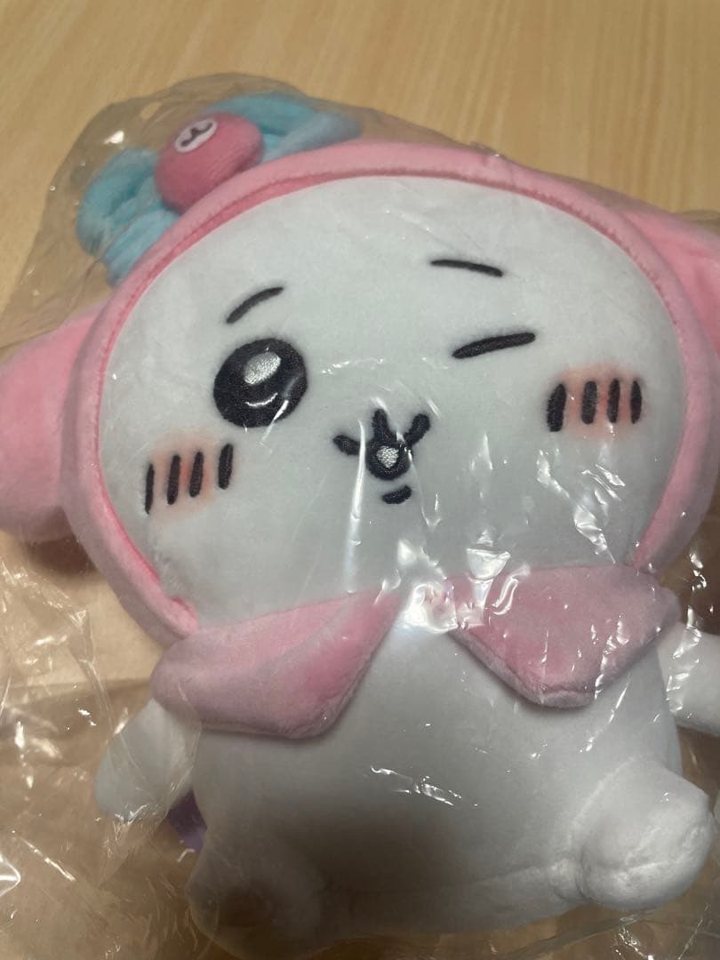 ちいかわ　マイメロ　　コラボ　ぬいぐるみ