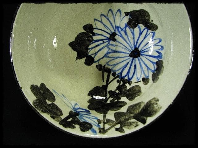 乾山 鉢 山澤 松篁 茶道具 菓子器 菓子鉢 盛鉢 d158