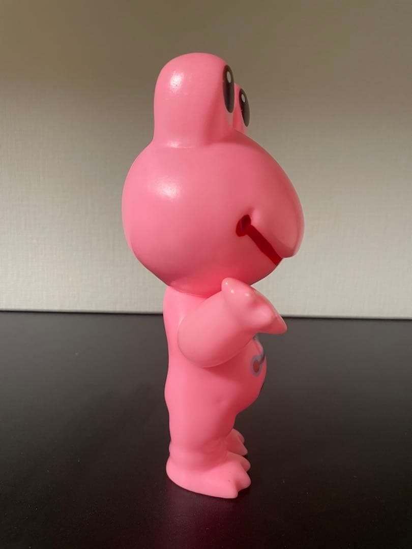 ケロちゃん 興和 レトロ ソフビ フィギュア コルゲンコーワ 花火 ピンク