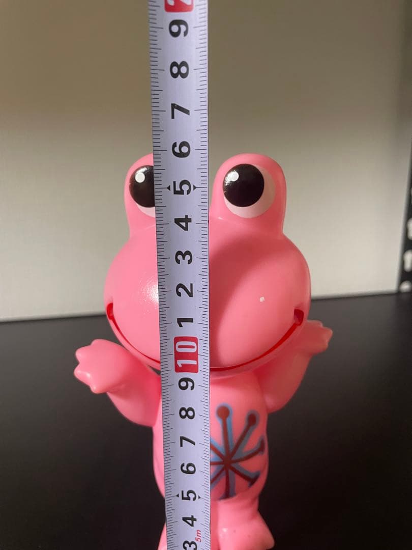 ケロちゃん 興和 レトロ ソフビ フィギュア コルゲンコーワ 花火 ピンク