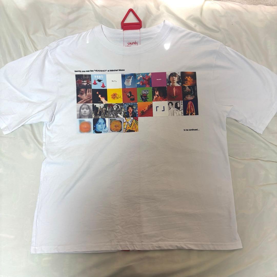 ミュージシャン Vaundy Cover Art T-shirt White M