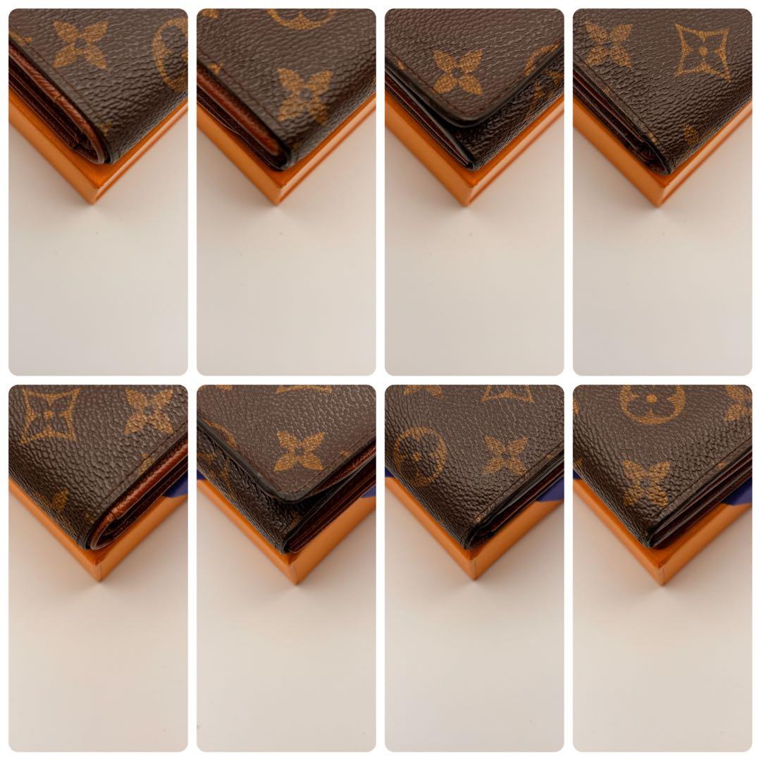 【鑑定済み】ルイヴィトン✨モノグラム✨ポルトモネビエ トレゾール 二つ折り財布