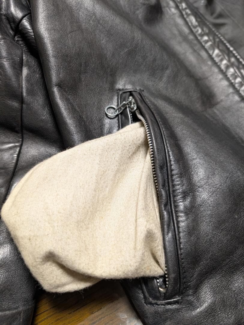 schott 141 シングルライダース　カウハイド サイズ40