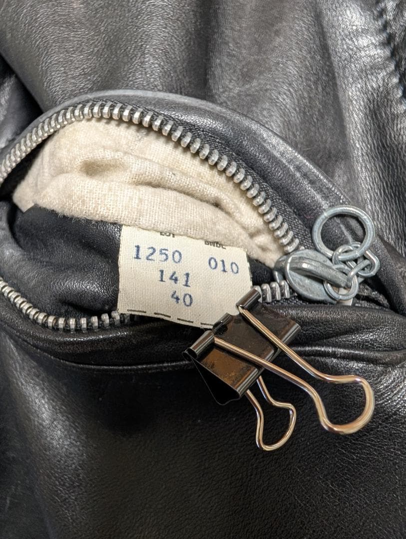 schott 141 シングルライダース　カウハイド サイズ40