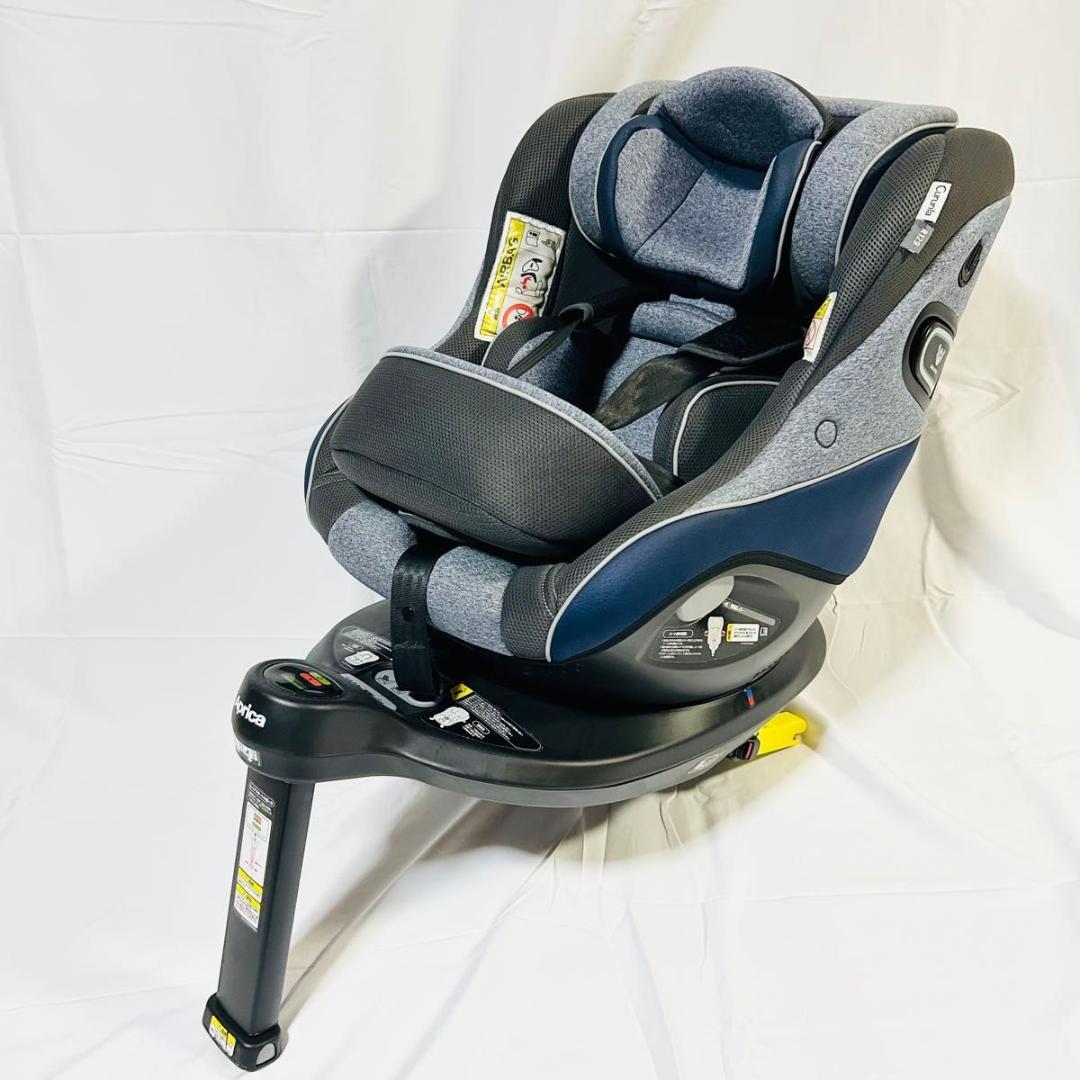 【未使用級】アップリカ クルリラ プロテクト ISOFIX R129 新生児
