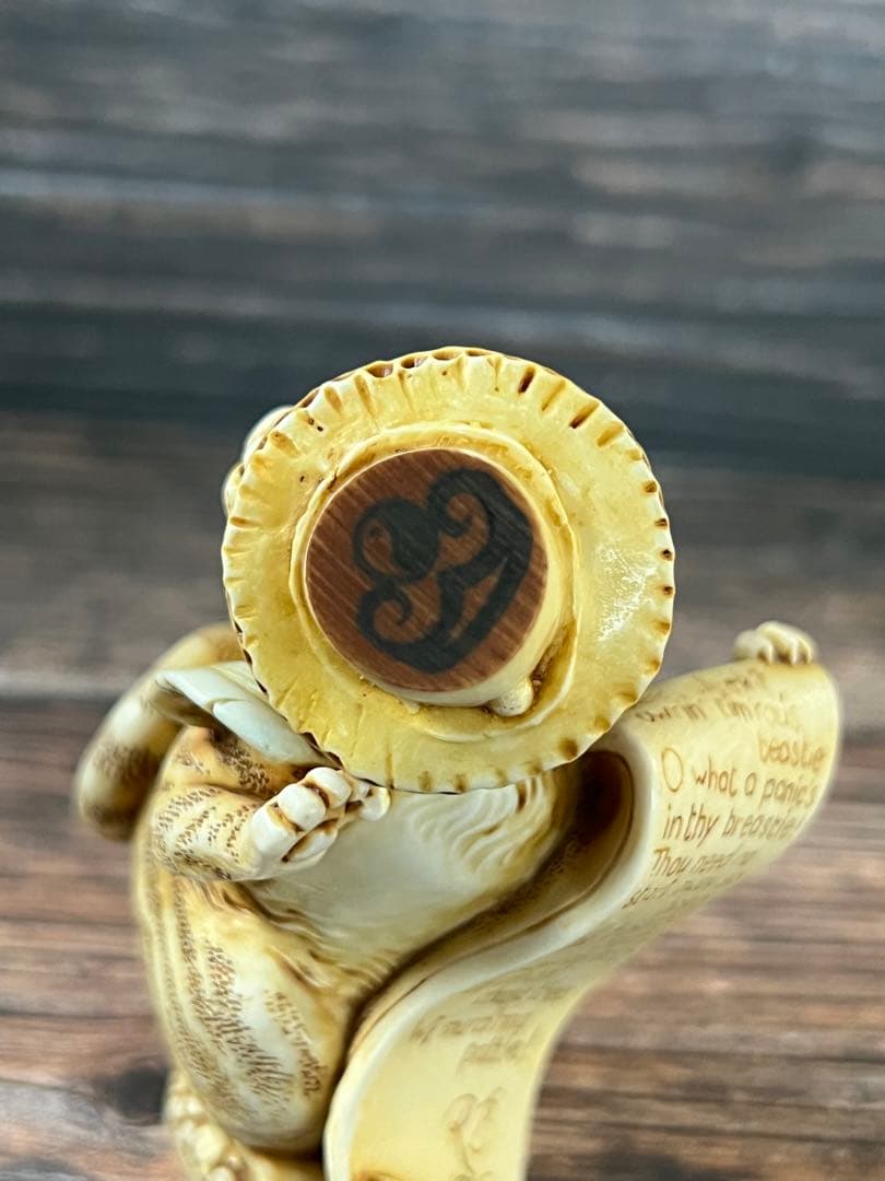 貴重　Poet's Party デビッド・ローレンス　置物　オブジェ　猫　鼠