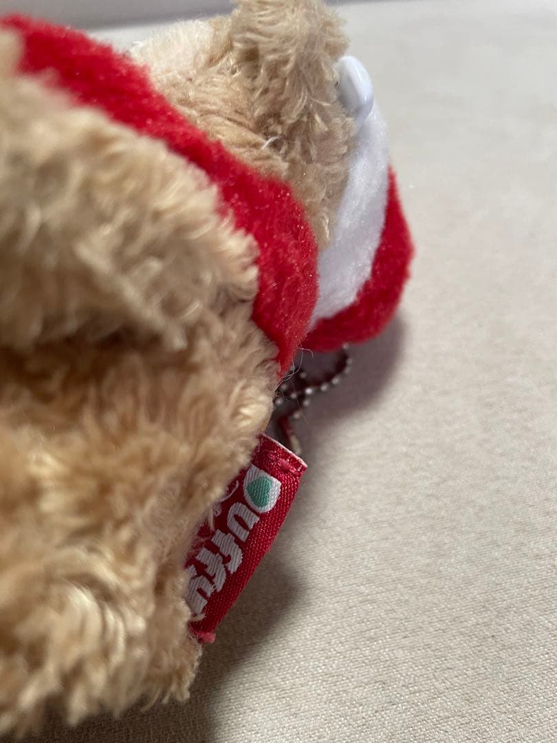 ディズニー　ダッフィー　赤ダグ　クリスマス限定ストラップ