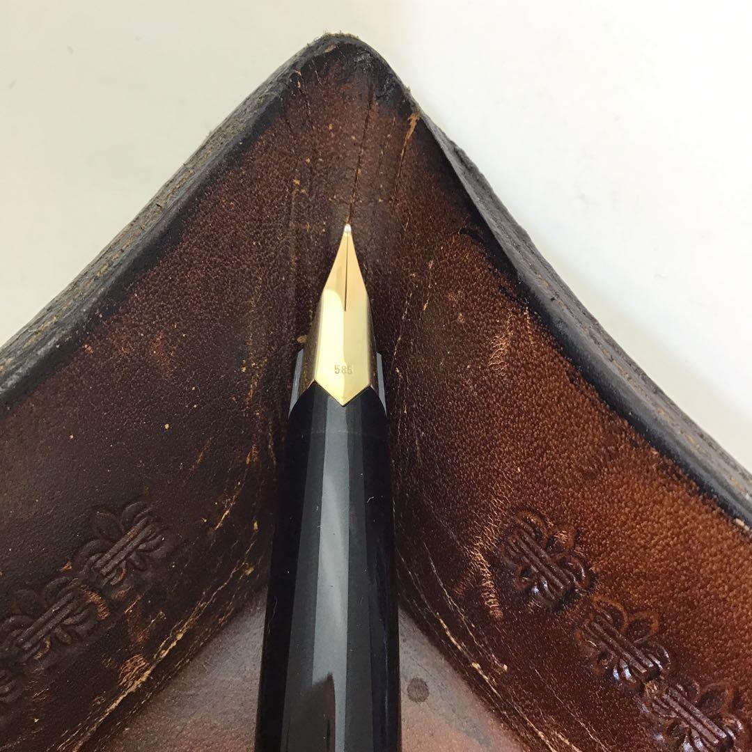 ❣️美品❣️MONTBLANCモンブラン　万年筆クラシックNO.221 14金ペンF