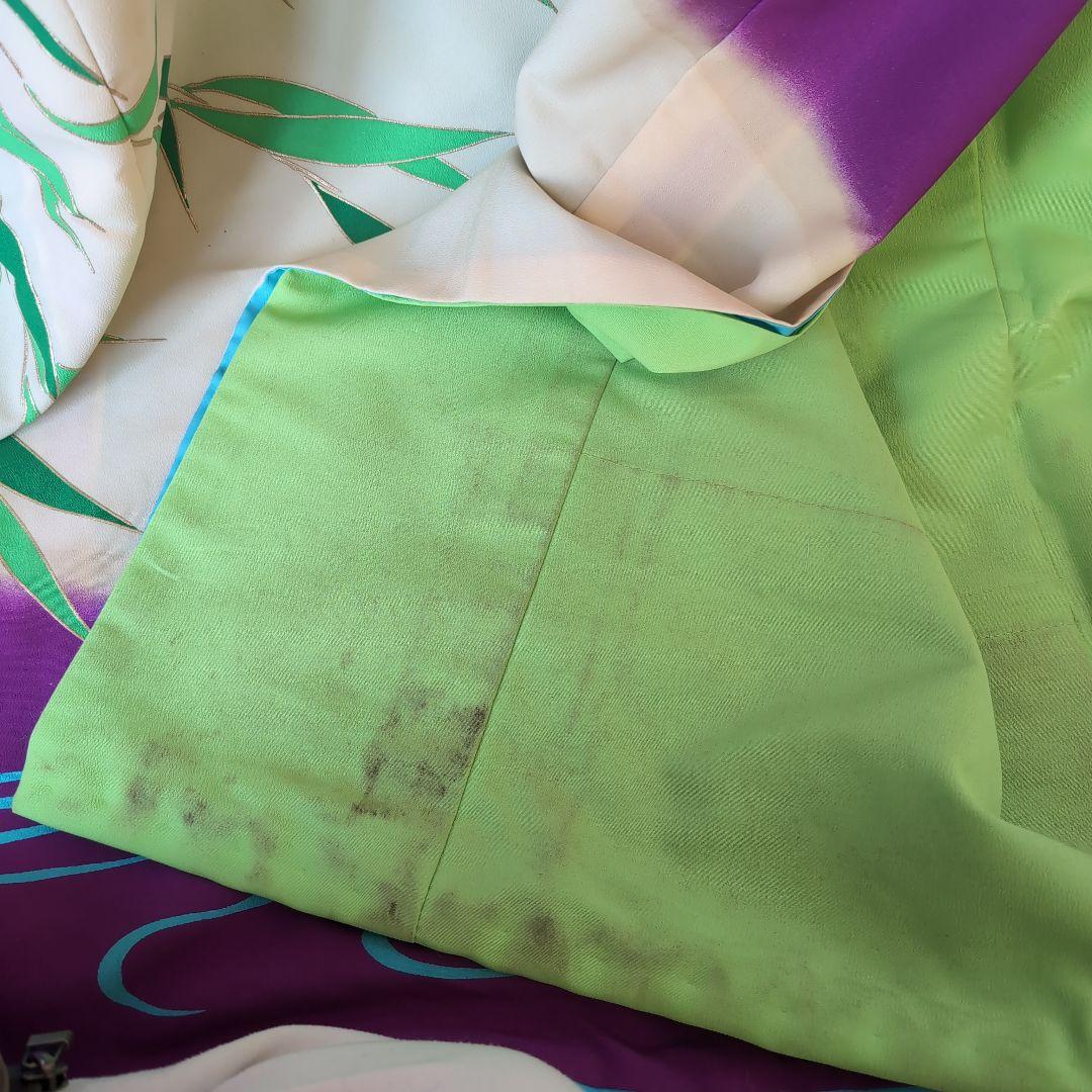 新舞踊　裾引き　紫