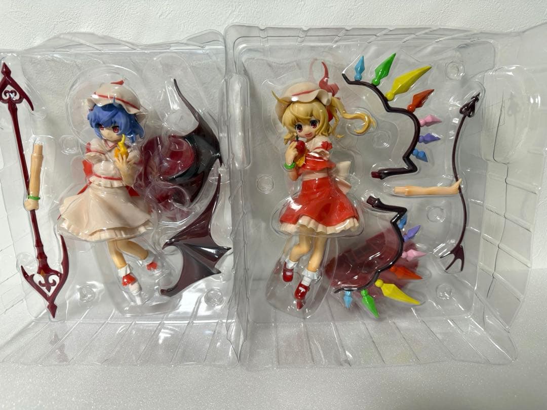 レア！　東方プロジェクト　フィギュア　レミリア・フランドール　全2種　開封済み