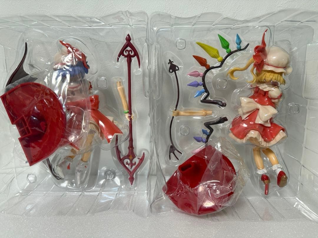 レア！　東方プロジェクト　フィギュア　レミリア・フランドール　全2種　開封済み