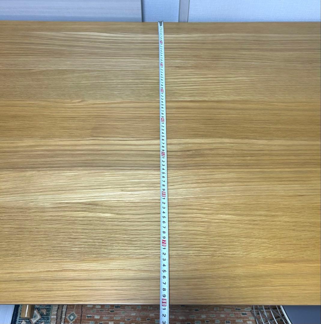 【Nobu】リビングでもダイニングでもつかえるテーブル・3・オーク材