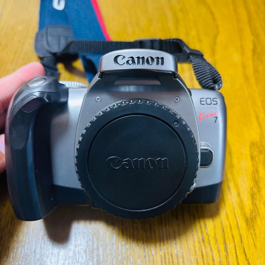 【美品】Canon EOS Kiss7 レンズ2本付き フィルムカメラ 一眼レフ